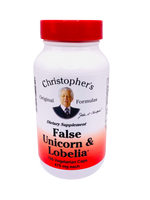 Dr. Christopher's False Unicorn & Lobelia