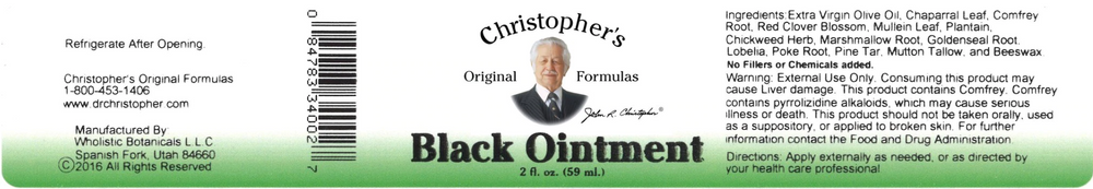 Dr. Christopher's Black Ointment 2oz