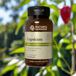 Nature's Sunshine Capsicum stimulates digestion and enhances blood flow, improving circulation.