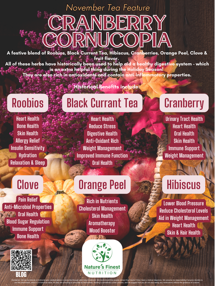 Cranberry Cornucopia Tea