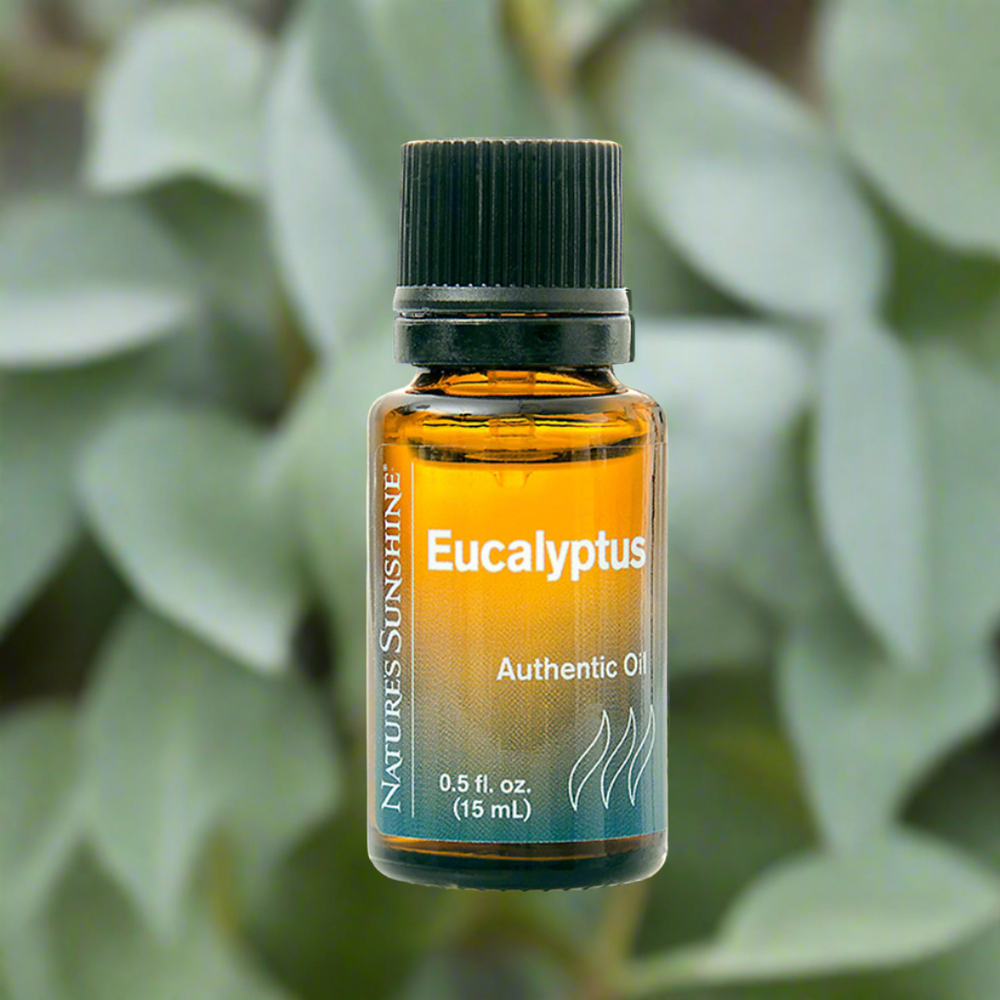 Cool and refreshing, the invigorating scent of Eucalyptus Essential Oil stimulates both body and mind. It may be useful during the changing seasons to promote immunity.