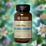 Find a greater sense of relaxation and peace naturally as you support brain health and nervous system function with GABA Plus.