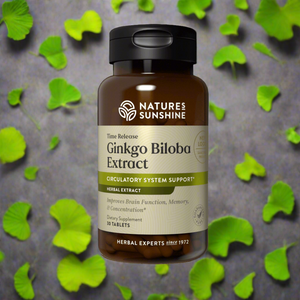 Ginkgo Biloba Extract Time Release (30 tabs)