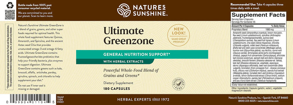 GreenZone®, Ultimate (180 caps)