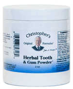 Dr. Christopher's Herbal Tooth & Gum Powder