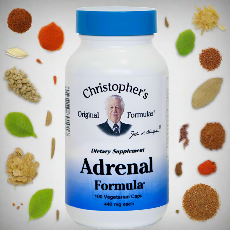 Dr. Christopher's Adrenal Formula  (100 Capsules)