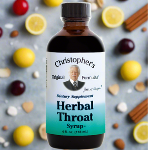 Dr. Christopher's Herbal Throat Syrup 4 oz