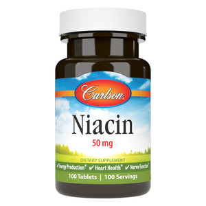 
                
                    Load image into Gallery viewer, Niacin 50 mg 100 tablets
                
            