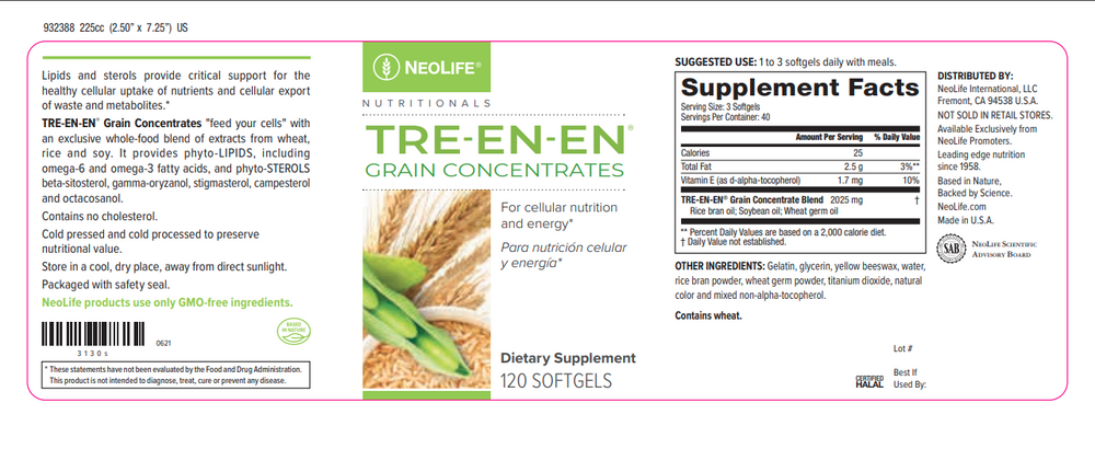 Tre-en-en 120 softgels