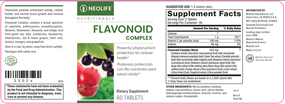 Flavonoid Complex (60 tabs)