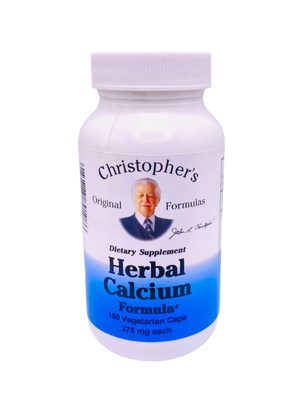 
                
                    Load image into Gallery viewer, Dr. Christopher&amp;#39;s Herbal Calcium (100 caps)
                
            