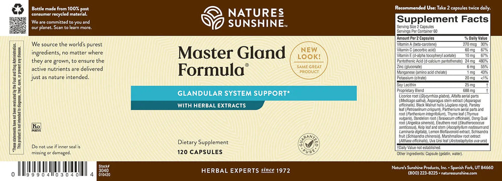 Master Gland (120 caps)