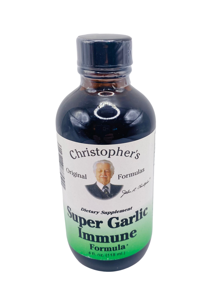 
                
                    Load image into Gallery viewer, Dr. Christopher&amp;#39;s Super Garlic Immune Formula 4 oz
                
            