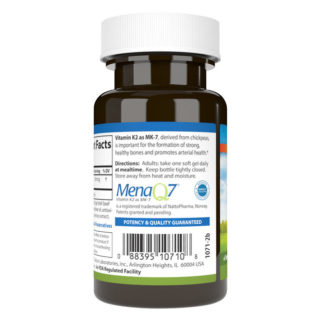 Vitamin K2 MK-7 90 MCG (60 Soft Gels)