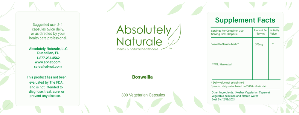 Boswellia is a herbal extract that has been used for centuries. It is said to help with chronic inflammatory conditions as it reduces inflammation. It can be used for Arthritis, Asthma, and bowel conditions.