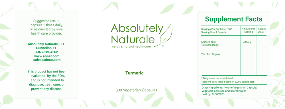 Turmeric (300 caps)