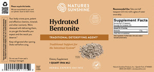 Eliminate toxins from your body naturally while supporting your intestinal system with Bentonite Liquid.