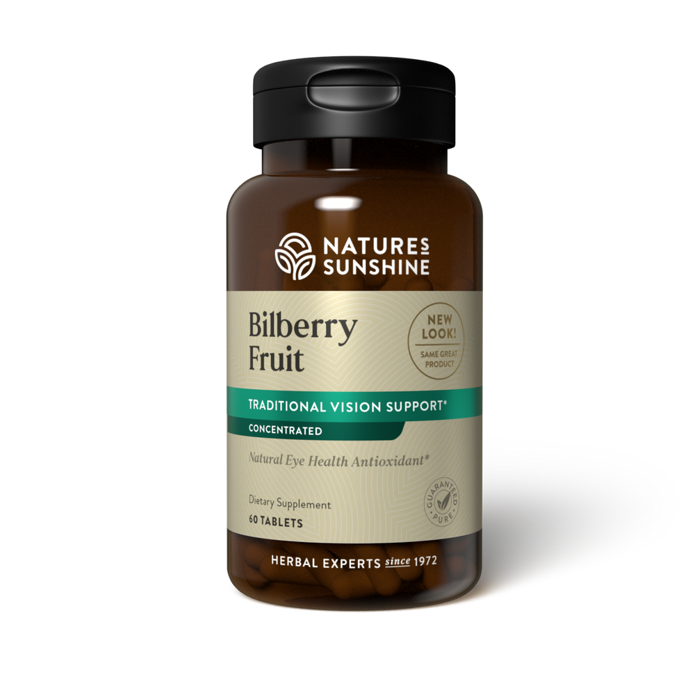 Looking for a natural way to support your night vision? Taking Bilberry as part of your diet promotes eye function and circulatory health.