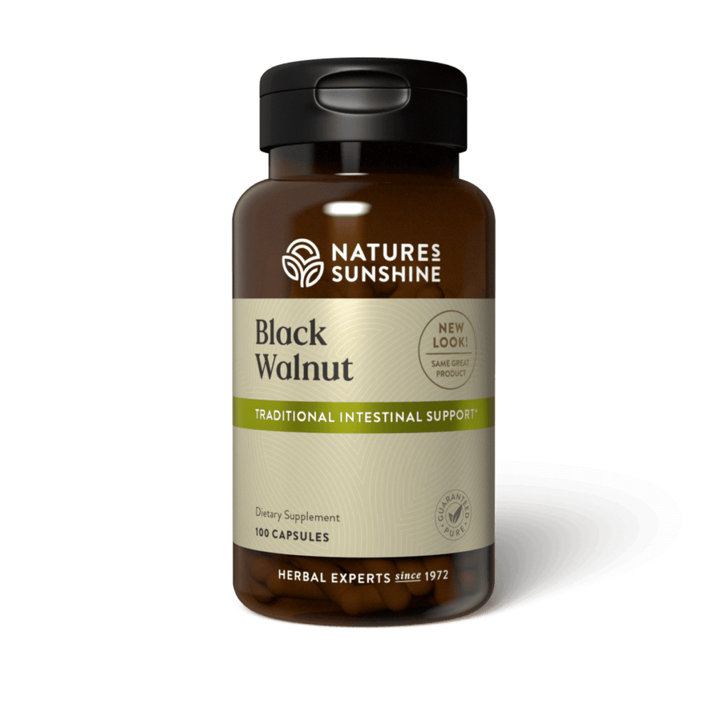 
                
                    Load image into Gallery viewer, Black Walnut helps maintain the intestinal system and supports the immune system in its battle against invaders.
                
            