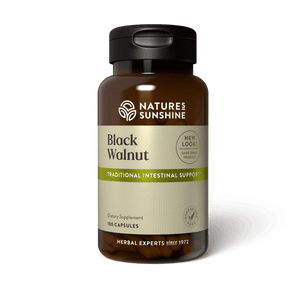 Black Walnut helps maintain the intestinal system and supports the immune system in its battle against invaders.
