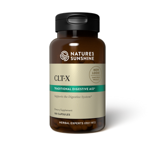 Natural help for intestinal issues can be found in CLT-X formula featuring slippery elm bark and marshmallow root.