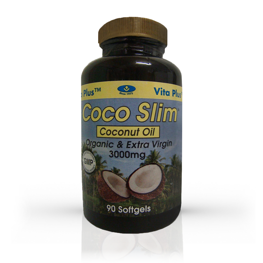 Coco Slim is an easy to swallow soft gel capsule made from natural and certified organic coconut oil. It helps maintain healthy HDL and LDL ratios, supports healthy thyroid function, and assists in managing proper body weight.