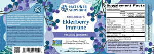 New Elderberry Immune premium gummies support immune health with three key nutrients. Each gummy provides natural elderberry plus vitamin C and zinc for an extra boost of immune support. And they're delicious!