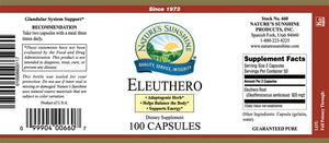 Eleuthero root is an adaptogenic herb that supports energy and helps maintain balance in the body.