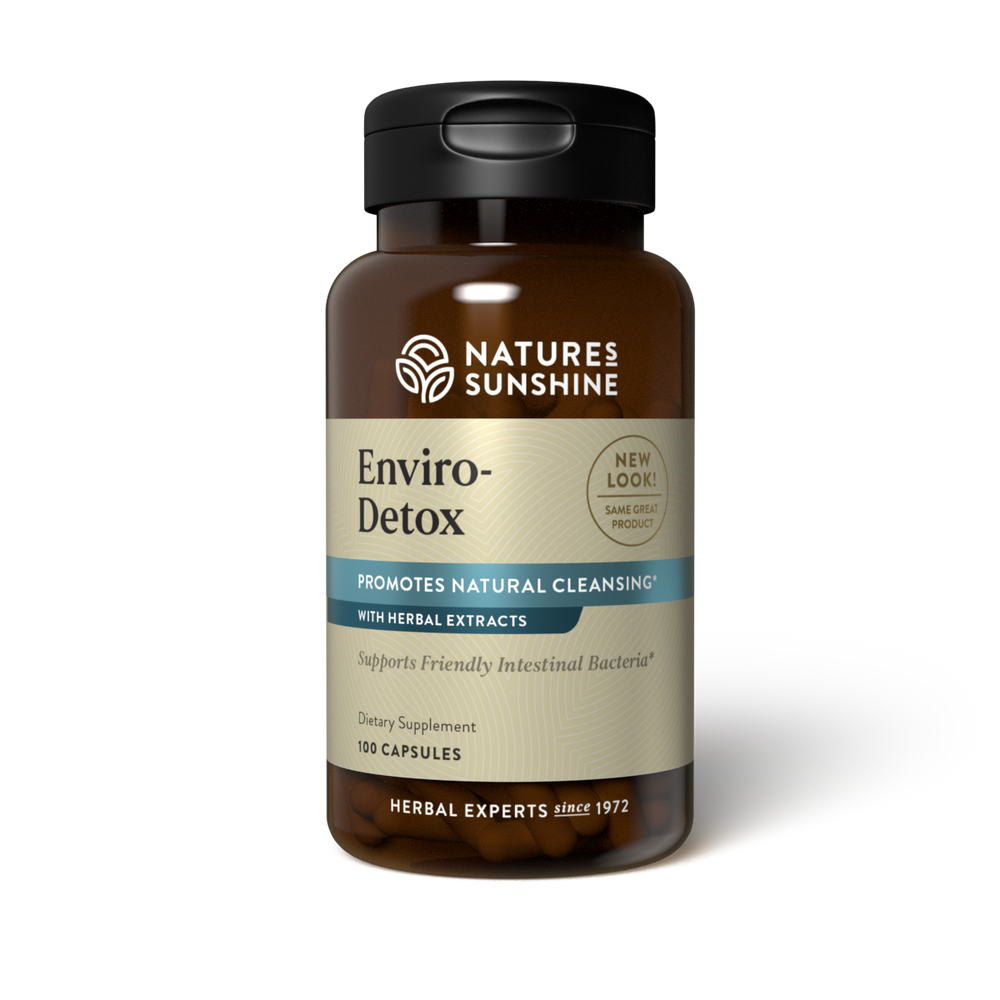 NSP Enviro-Detox removes pollutants and toxins that can build up in the body and slow normal cleansing. It also supports digestion.