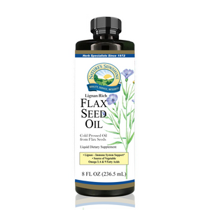 Flax seed oil is an excellent source of fatty acids, which support heart health and are vital to many body functions and processes.