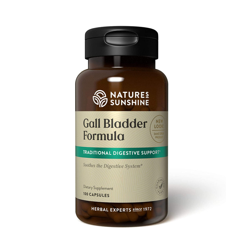 Gall Bladder Formula soothes and supports the digestive system, liver and gallbladder.