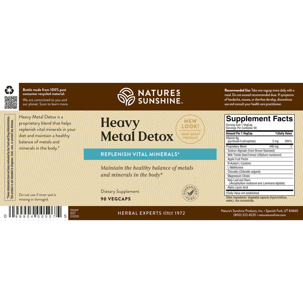 Heavy Metal Detox (90 caps)