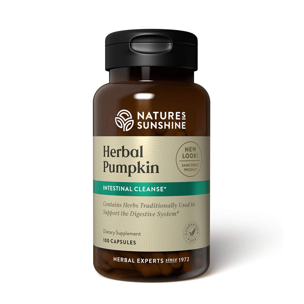Herbal Pumpkin supports colon and digestive health by helping to create a balanced microbiological environment.