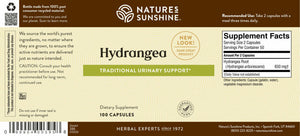 Hydrangea root supports the urinary system as it possesses natural solvent qualities that may be useful to the kidneys.