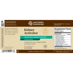 This highly concentrated formulation of Kidney Activator supports bladder and kidney health. It encourages proper water balance in body tissues and may help prevent stone formation.