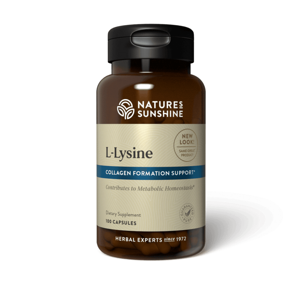 L-Lysine essential amino acid supports structural system health, strengthens circulation and boosts the immune system.