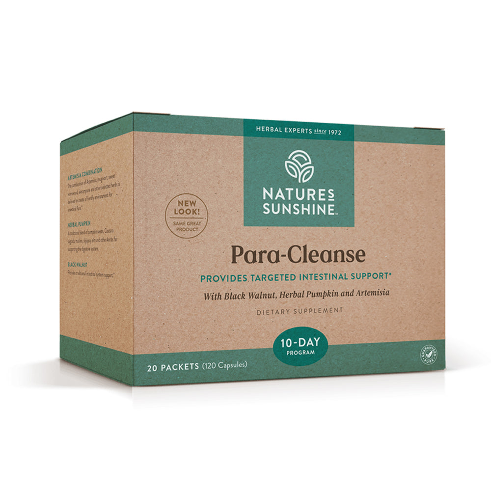 Para Cleanse 10-day program supports the efforts of the intestinal system in cleansing as it creates an environment that supports healthy microorganisms.