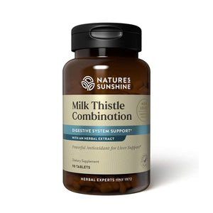 Milk Thistle Combination contains nutrients that support the liver and provide powerful antioxidant properties.