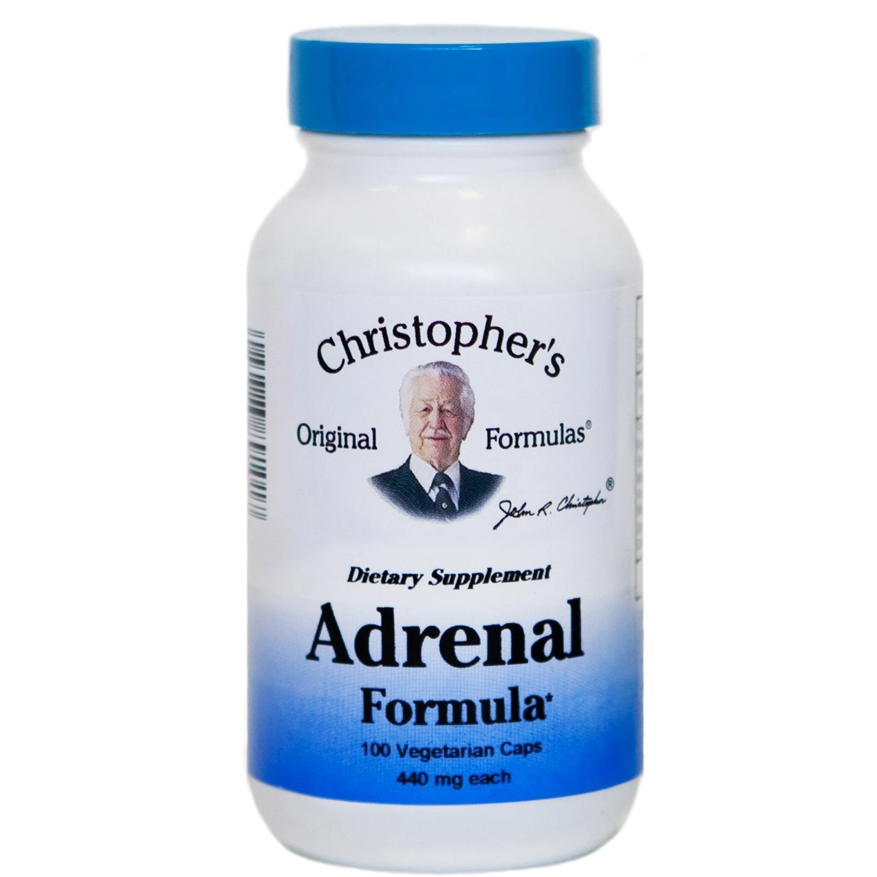 Dr. Christopher's Adrenal Formula  (100 Capsules)