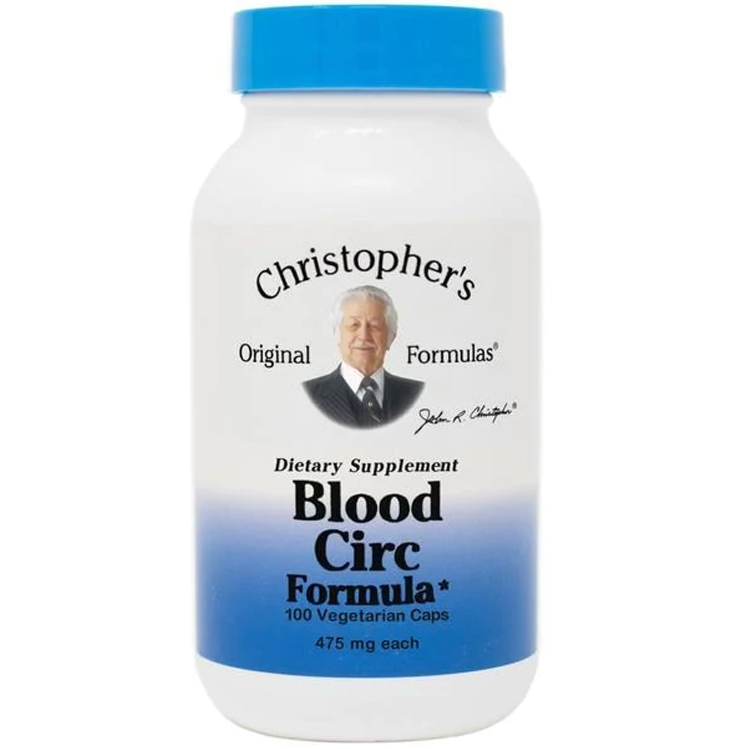 
                
                    Load image into Gallery viewer, Dr. Christopher&amp;#39;s Blood Circulation Formula (100 Caps)
                
            