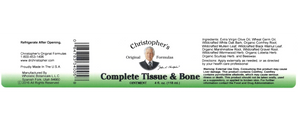 Dr. Christopher's Complete Tissue & Bone 4oz