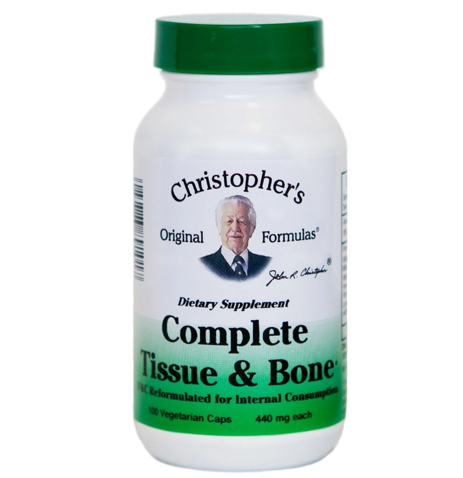 Dr. Christopher's Complete Tissue & Bone (100 caps)