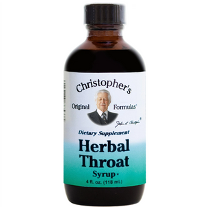 
                
                    Load image into Gallery viewer, Dr. Christopher&amp;#39;s Herbal Throat Syrup 4 oz
                
            