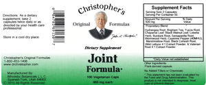 Dr. Christopher's Joint Formula- 100 Capsules