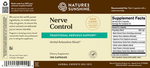 This all-herbal formula may help with occasional restlessness, anxiety, and stress as it provides nervous system support.