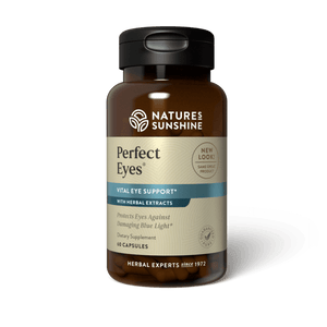 Gain antioxidant protection for aging eyes and support macular health with Nature's Sunshine Perfect Eyes. Provides 18 mg lutein per serving.