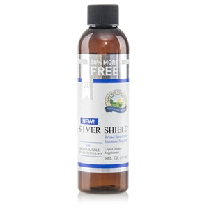 Silver Shield, a colloidal silver product, provides the benefits of colloidal silver with immune support and protection.