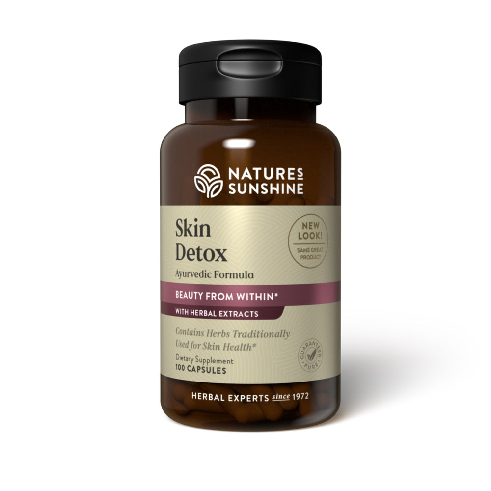 Ayurvedic Skin Detox helps pull toxins from the skin and supports skin health.