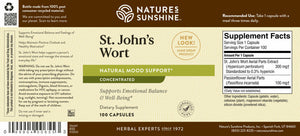 St. John's Wort supports mood and improves feelings of well-being and self-worth.
