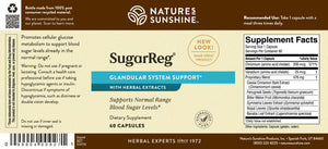 SugarReg supports already-normal range blood sugar levels. It activates cell glucose transporters and supports the liver.